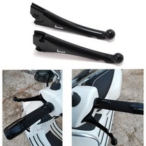 베스파 스프린트 프리마베라125 / S / LX125 / LXV125 튜닝 파츠 브레이크 레버, 블랙, 1개