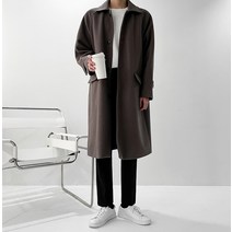 남자 코트 울 발마칸 롱 오버핏 겨울 코트(3color)