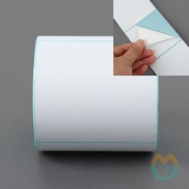 굿마켓 롤 감열 라벨 600매 80X80MM 가격표시라벨지 음료라벨지 품질라벨