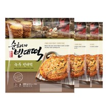 사옹원 피코크 순희네 녹두 빈대떡 400g [3개], 3개