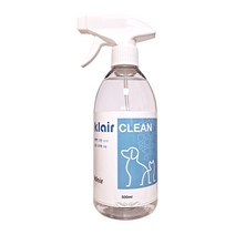 클레어 크린 반려동물 edition 500ml 동물용 소독제 살균 뿌리는 소독 스프레이 기구 살균소독제 미산성 차아염소산수 식품첨가물