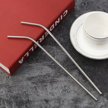 스테인리스 커브 빨대 10p세트 26cm 스트로우, 상세 참조, 상세 참조