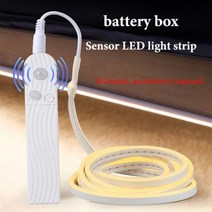 산업용컴퓨터 산업용PC 미니PC 산업용피씨 DC5V LED 네온 스트립 무선 모션 센서 120LED m USB 야간 조명 캐비닛 주방 계단 옷장 침대 사이드 라이트, Battery box sensing, 4000K-Natural Light_3m