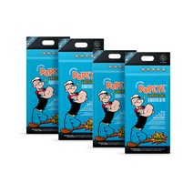 뽀빠이 냄새제거 바이오 강아지 배변패드 50p, 4개입, 50개입