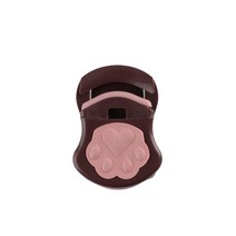 1Pcs 휴대용 미니 속눈썹 경기자 귀여운 고양이 발 눈 컬링 클립 족집게 지속 쉐이핑 메이크업 도구, [04] JMJ120-brown