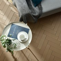 조립식 데크타일 18p 마루 바닥재 베란다 야외데코 헤링본, 브라운-18P, 단품
