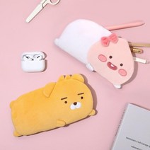 친구선물 리틀프렌즈캐릭터 납작 봉제필통 학생필통 대학교필통 문구, Little Apeach
