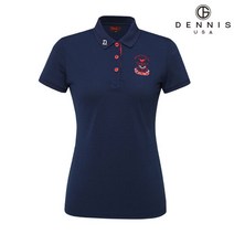 [데니스골프] [데니스골프] 여성)요꼬티셔츠_N17MLTS968