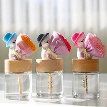선물하기 좋은! 은혜갚는곰돌이 100ml 대용량디퓨저 자체제작석고스틱 발향UP 은은한 향 감성적인 무드를 품은 클로버디퓨저, 블랑쉬블라썸
