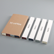 브러쉬리 생분해 고급 친환경 칫솔 4 개, 1세트, 4개(포장)