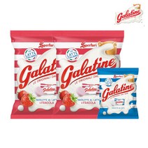 [공식수입] 갈라티네 밀크캔디 딸기맛 2개+플래인 1개_GALATI022212F, 3개, 102g