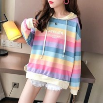 L.ONLINE SHOP여성 오버핏 후드티 맨투맨 티셔츠 가을 긴팔티 BC49 후드티 후드집업 후드코트 힙합패션