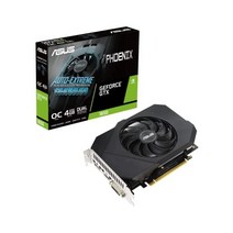 ASUS 피닉스 엔비디아 지포스 GTX 1650 OC 에디션 게임용 그래픽 카드(PCIe 3.0 4GB GDDR6 메모리 HDMI 2.0b Display포트 1.4a DVI D 듀