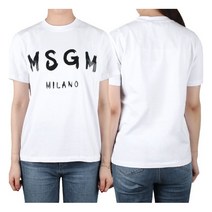 [엠에스지엠] [MSGM] 브러시드 반팔티 (2000MDM510 200002 01)