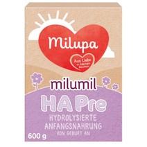 밀루파 밀루밀 분유 HA 프레 800g 독일 내수용 직구 Milupa Milumil HA Pre
