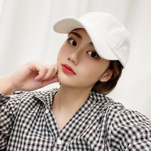 VANANA2 프리미엄 코튼 국내제작 기본 무지 화이트 볼캡 야구모자