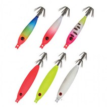 HD 축광 미니 스퀴드 지그 5cm 7.5cm 호래기 갑오징어 주꾸미 한치 소프트 에기 에기슷테 루어낚시 채비, HD 미니스퀴드5cm 07