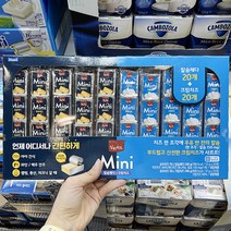 상하치즈 Mini 체다 크림치즈 48g x 10입, 아이스박스포장