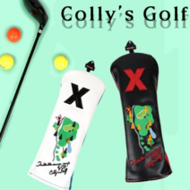 콜리스 코스맵 카바 드라이버 골프채 헤드커버, 블랙