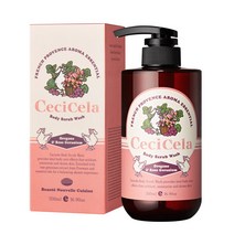 쎄씨쎌라 프렌치 아로마 에센셜 바디스크럽워시 오레가노 로즈제라늄 500ml, 1개