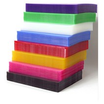 다일라미 PP제본표지A4-100매, PP사선노랑A4