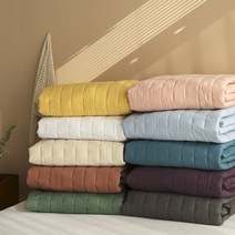 고밀도 순면 60수 고정밴딩 누빔 침대패드(SS/Q/K)-13color, 차콜