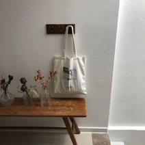 가바바 여성 에코백 감성 흑백 사진 포인트 가방 G37981