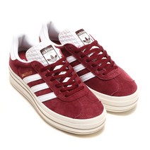 아디다스 남성 여성 가젤 볼드 스니커즈 운동화 레드 HQ6892