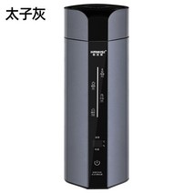 카포트 충전용 커피포트 차량용 전기 자동차 USB 12V 24V, 단일사이즈, 실버
