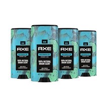 AX 남성 데오드란트 스틱 Mediterranean Cool 2.6온스 4팩, Unscented_2.6 Ounce (Pack of 4