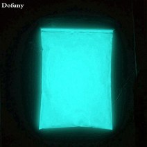 빛나는 10g 및 Dofuny 글로우 다크 파우더 매니큐어 에폭시 수지 스카이 블루 라이트 용 빛나는 안료, 한개옵션1, 06 NO14 Sky blue 100g