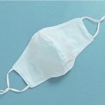 사이즈조절 호흡편한 마스크 블루 빨아쓰는 귀안아픈 씻어쓰는