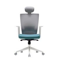 시디즈 사무용 학생 재택 사무실 공부 의자 T50 라이트, 블루