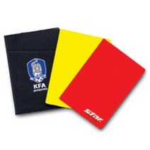 스피드레더 스타 축구 심판카드 열로우카드 -72394EA, 본상품선택