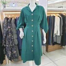 샤이린 DP01 핀턱 버튼 원피스 Sy3mop704