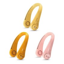 [카카오프렌즈 넥밴드 선풍기] 춘식이 라이언 어피치 넥선풍기 목선풍기 목걸이선풍기 휴대용선풍기 탁상용선풍기 미니선풍기 캠핑선풍기 탁상선풍기 넥풍기 소형선풍기 사무실선풍기 넥밴드 목