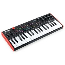 해외 Akai Professional MPK 미니 플러스 - USB MIDI 키보드 컨트롤러 37개의 키 8개의 MPC 패드 시퀀서 MIDI/CV/Gate I/O 음악 제, MPK Mini Only, Plus