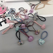 에브리데이쇼핑곰돌이 케이스 머리끈 20개 젤리 헤어밴드 헤어슈슈 헤어밴드끈 헤어악세사리 머리끈+dpqmflepdl