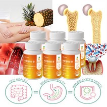 브로멜라인 큐 60정, 6개