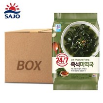 [사조] 대림 즉석미역국 55g(5입) x 1박스, 12개, 55g