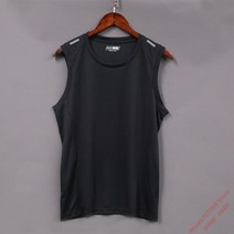 마라톤 러닝 싱글렛 속건 반팔 의류 남성 여름 스포츠 달리기 조끼 피트니스 훈련 경주, 검은색, m