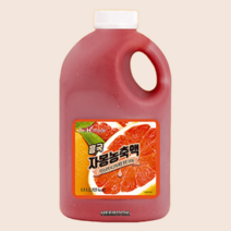 자몽농축액 자몽에이드 흥국 자몽 농축액 1.5L 2병