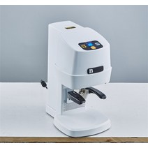 220v 전기 58mm 커피 탬퍼 기계 자동 커피 파우더 스크류 프레스 탬퍼 해머 기계, 하얀색