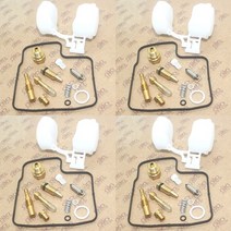 4세트 CBR1000F 1987-1991 CBR 1000 F 기화기 수리 키트 플로팅 니들 가스켓, 03 4 repair kit