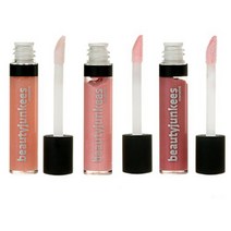 Matte Shimmer Lip Gloss Set – 3 Piece Minis Kissable Collection Long Lasting Sheer Lipgloss Mint F, 1