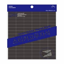 스티커 고무자석(25x10/90pcs/150x150mm), 단품, 단품