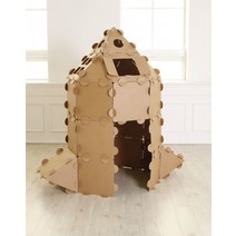 판블럭 우주비행선 종이집 놀이집 플레이하우스