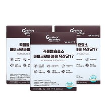 비타민마을 곡물발효효소 마이크로바이옴 유산균 퍼펙트바이오틱스 17 30포, 30포x3박스