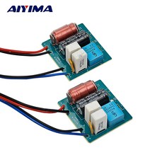 방송 음향 오디오 출력 증폭기 스피커aiyima 2pcs audica 2 way 2 unit 주파수 분배기 크로스오버 필터