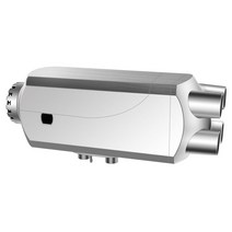 동계 차박 캠핑 카라반 화물 트럭 무시동 팬 히터, 12V 1구멍 알루미늄합금 LCD 음성 리모콘
